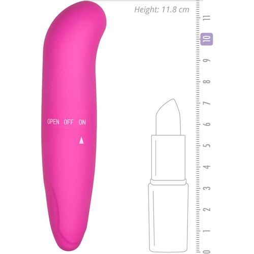 Mali G-spot vibrator - ružičasta slika 6