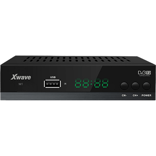 Xwave M1 DVB-T2 SetTop Box SD-HD,MPEG2 i MPEG4 AVC H.265 HDMI,SCART slika 1