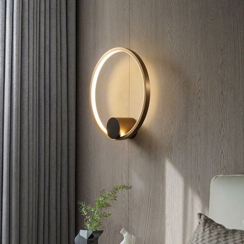 Zidni svijećnjak LED APP1385-CW OLD GOLD 30cm slika 3