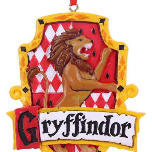 NEMESIS NOW Harry Potter Gryffindor Grb Viseći Ukras 8 cm slika 6