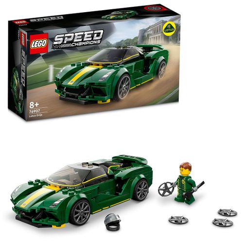 Playset Lego 76907 Speed Champions Lotus Evija Race Car slika 3