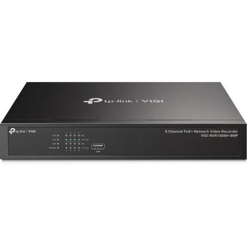 TP-Link VIGI NVR1008H-8MP, 8 Channel PoE Network Video Recorder slika 1