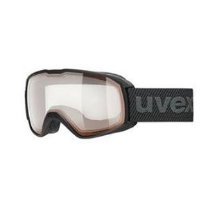 Uvex goggles XCITD V, black matt/red-clear