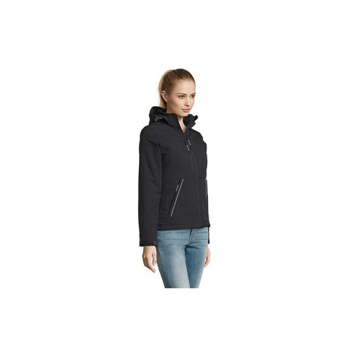 ROCK WOMEN softshell jakna - Crna, XXL  slika 3