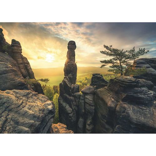 Puzzle Ravensburger 17093 Monolith Elbe Sandstone Mountains 1000 Dijelovi slika 2