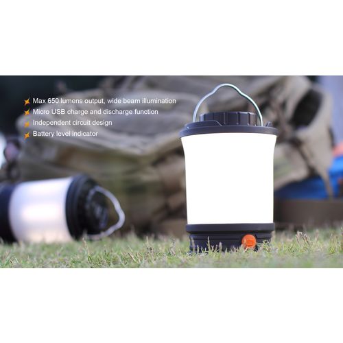 Fenix svjetiljka za kampiranje CL30R crna LED slika 11