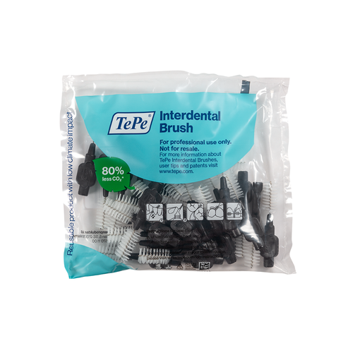 TePe Original Interdentalne četkice Crne vel. 8 / 1,5 mm -  multi-pack vrećica 25 kom slika 1