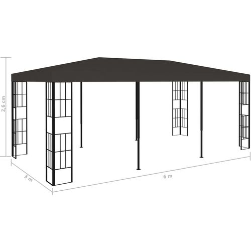 Sjenica 3 x 6 m antracit slika 20