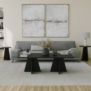 Stol za kafu 'Mushroom - Black Black'