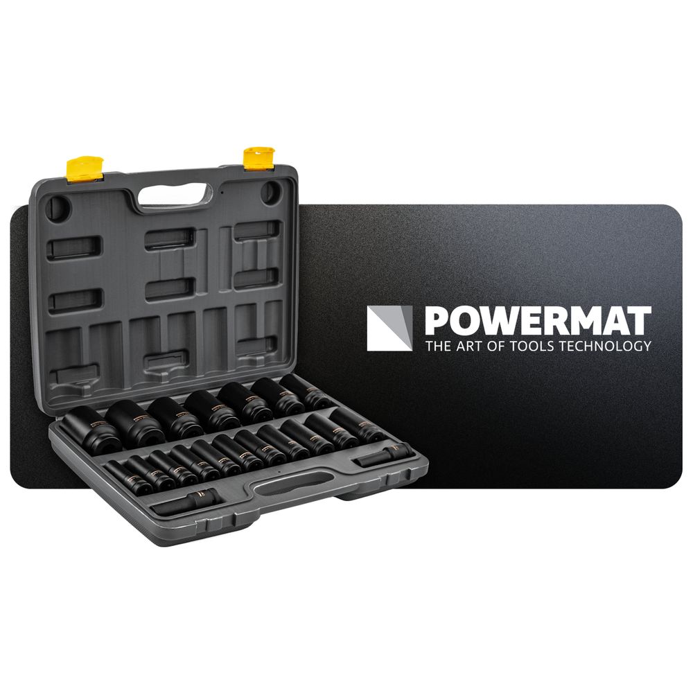 Set udarnih nasadnih nastavaka HEX – 20 dijelova, 1/2", 78 mm slika 10