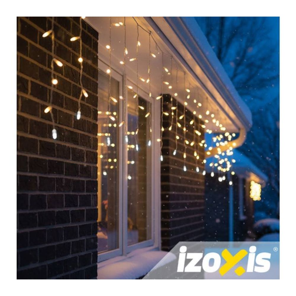 Izoxis 100 LED božićna svijetla – 4 m toplo bijela slika 4