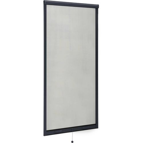 Zaslon protiv insekata za prozore antracit 60 x 150 cm slika 2