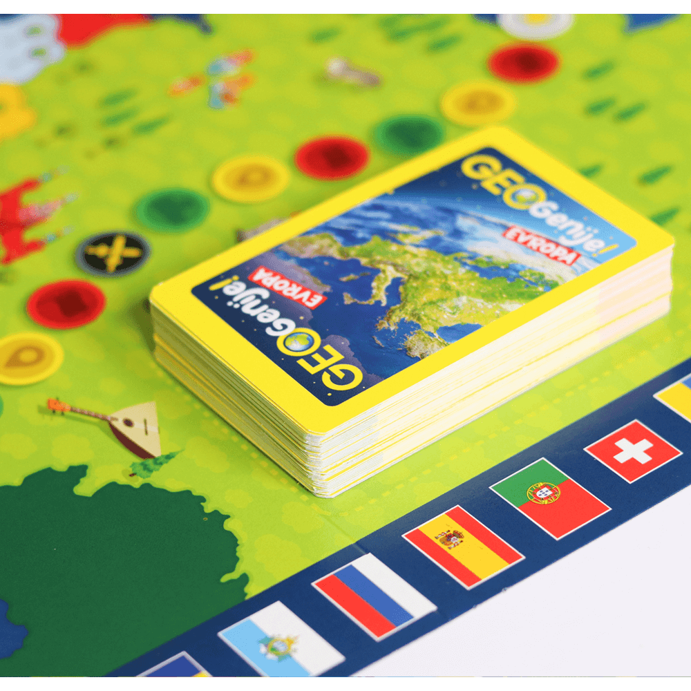 Kumaro Društvena igra Geo Genije! - Evropa  slika 6