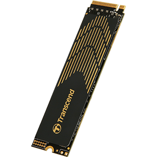 Transcend TS1TMTE240S M.2 NVMe 1TB, PCIe Gen4x4, M-Key, 3D TLC, with Dram,Read/Write up to 3,800/ 3,200 MB/s, 1700 TBW, 2280 slika 1