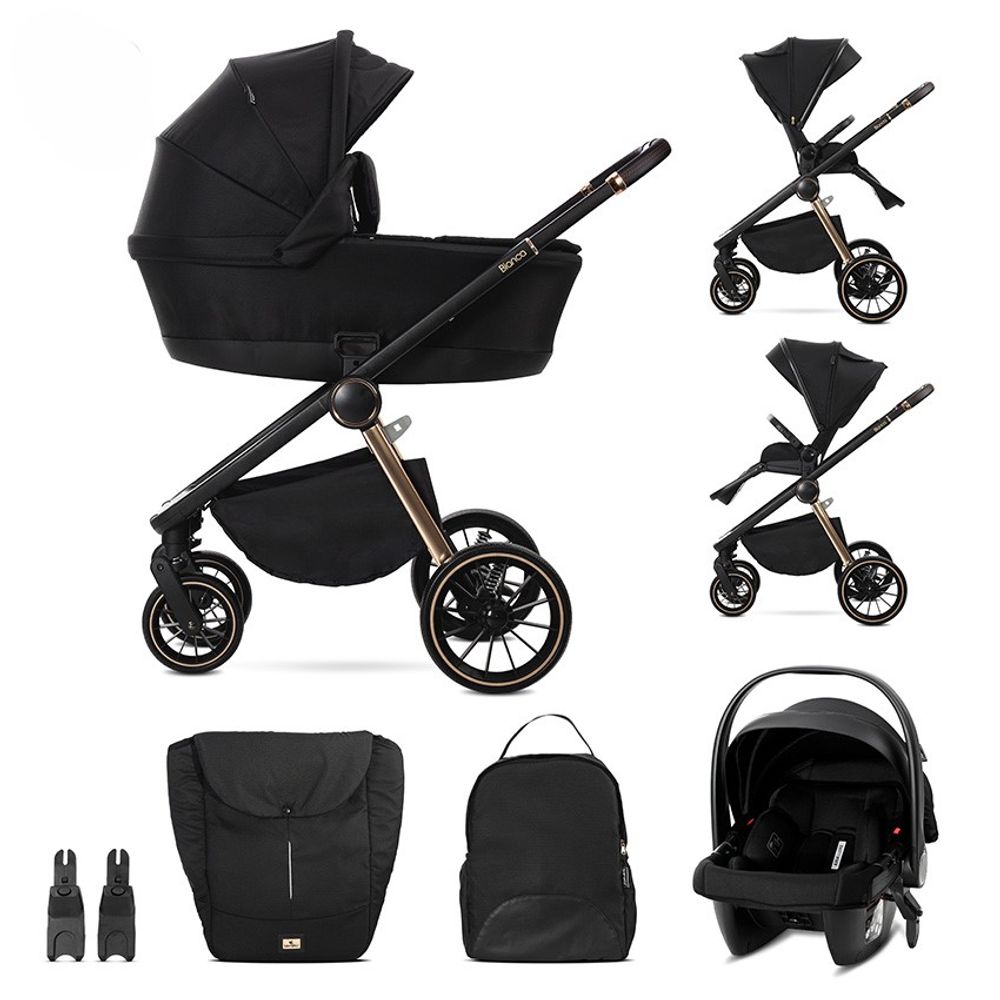 Lorelli Kolica Bianca 3u1, Black slika 1