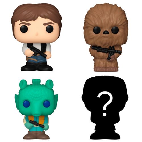 Blister 4 figure Bitty POP Star Wars Han Solo slika 2