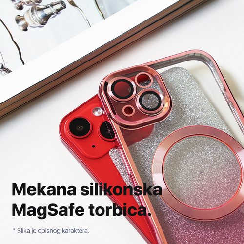 Torbica Shine Magsafe za iPhone 13 6.1 zlatna slika 4