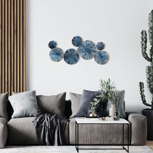 Decorative metal wall accessory Astrid - CH102-5, colour: multicolor