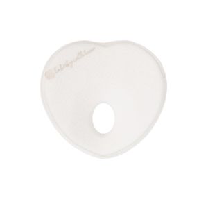 Kikka Boo Ergonomski jastuk od memorijske pjene Heart Airknit, White