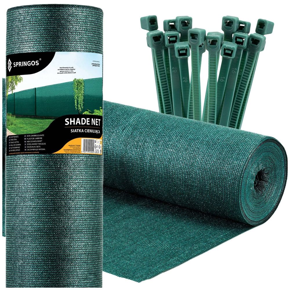 MREŽA ZA SJENU ZELENA 140 GSM 1,2 X 25 M 100 TRAKA slika 6