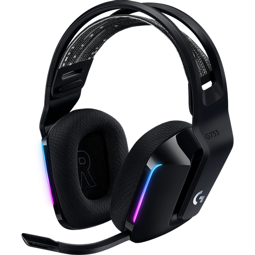 Slušalice Logitech G733 LIGHTSPEED, bežične, RGB, Gaming, crne slika 3