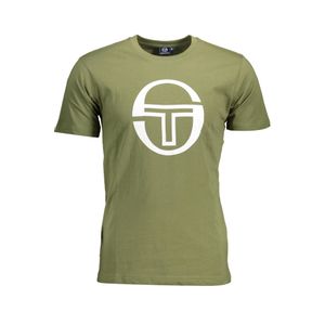 SERGIO TACCHINI MEN'S GREEN SHORT SLEEVE T-SHIRT