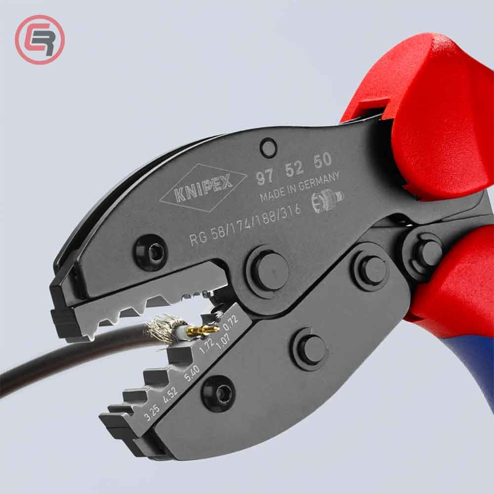 Knipex Kliješta Za Presanje BNC Konektora PreciForce – 97 52 50 slika 4