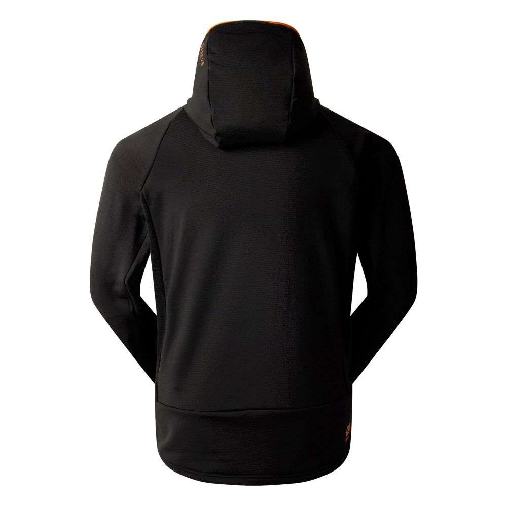 Dare2B Muški duks na kopčanje Assimilate IV Stretch, Black slika 3