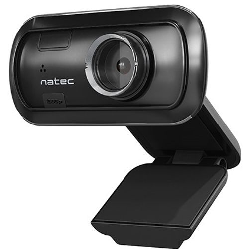 Natec NKI-1671 LORI, Webcam, Full HD 1080p, Max. 30fps, Manual Focus, Viewing Angle 70°, Black slika 2