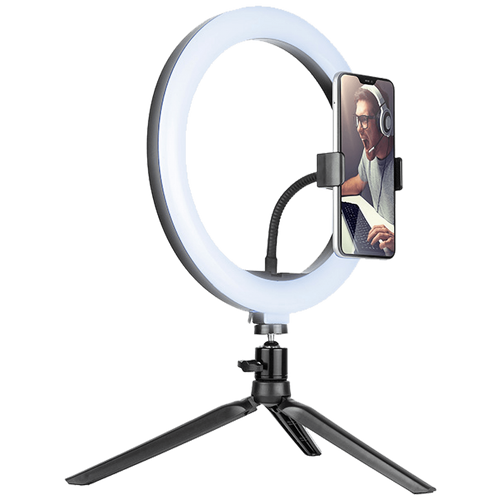 Tracer lampa, LED, sa mini tripod postoljem, 10W - LED RING LAMP 26cm, MINI TRIPOD slika 1