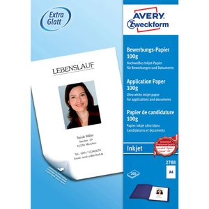 Avery-Zweckform  2788  papir za prijavu DIN A4 100 g/m² 200 list bijela