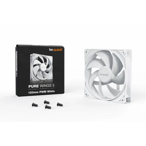 Case Cooler Be quiet Pure Wings 3 120mm PWM BL110 White slika 3