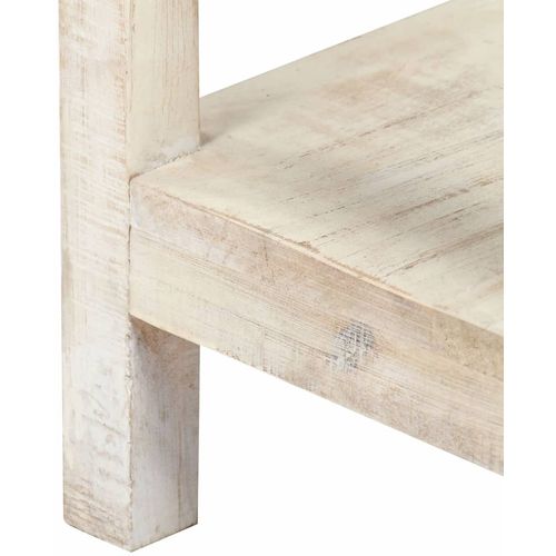 Konzolni stol od masivnog drva manga 120 x 35 x 75 cm slika 12