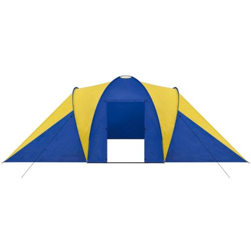 Šator za kampiranje za 6 osoba tamna plava/žuta slika 15