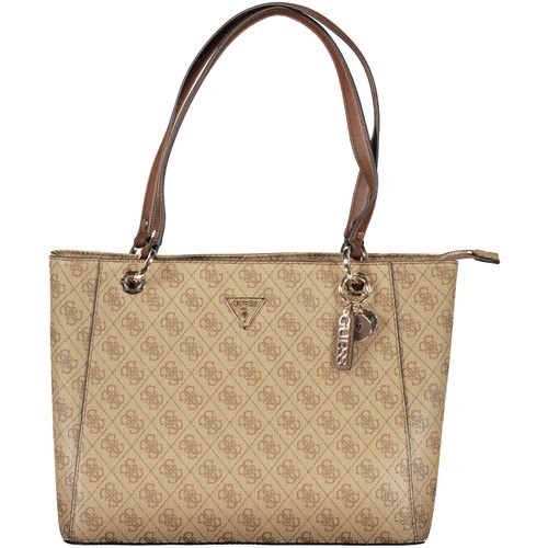 GUESS JEANS BEIGE WOMEN'S BAG slika 1