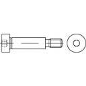 TOOLCRAFT TO-5434635 distancijski vijak M10 35 mm unutarnji šesterostrani 25 St.