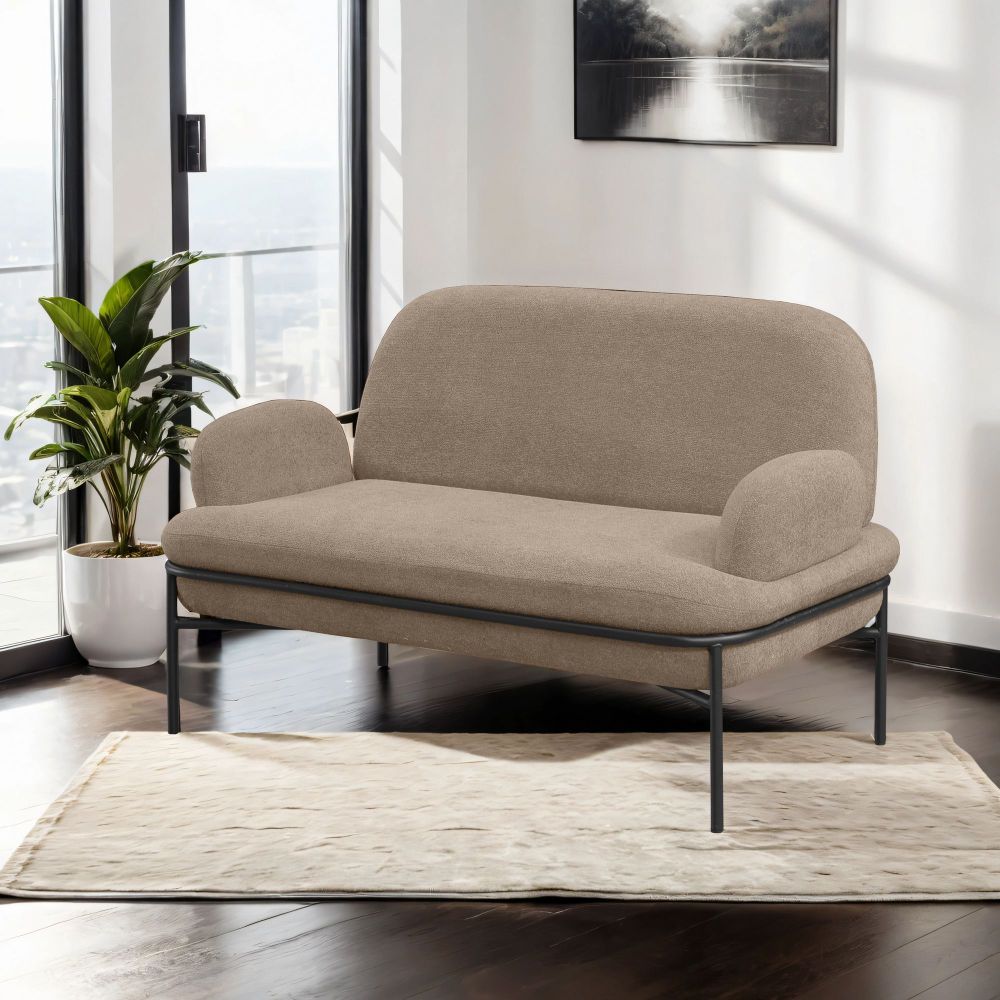 Dvosjed Sofa Aster - boja: kapučino slika 2