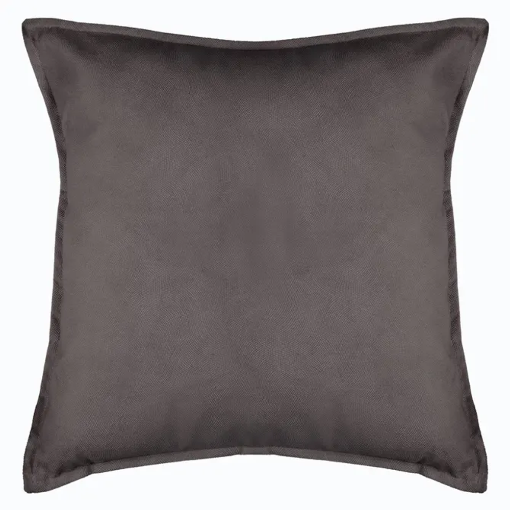 Atmosphera ukrasni jastuk lilou 55x55 cm poliester tamno sivi slika 1
