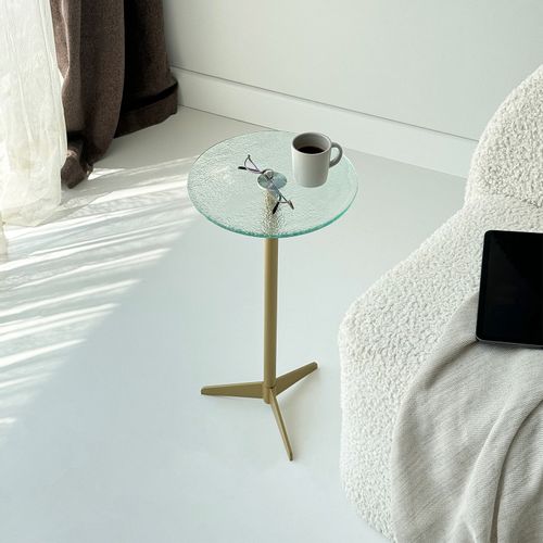 Solis 25 - Gold, Transparent Gold
Transparent Side Table slika 2