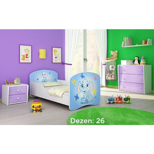 Deciji krevet ACMA I 160x80 + dusek 6 cm26 slika 1