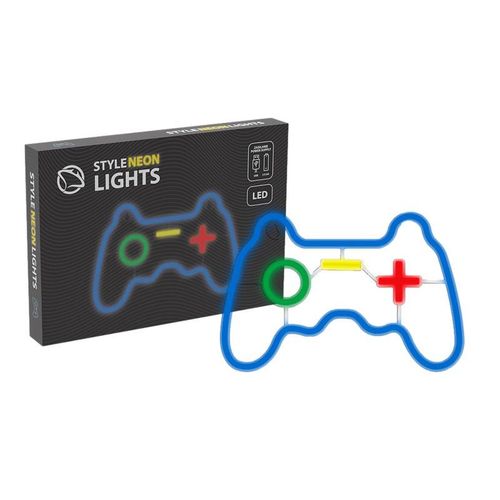 MANTA LED svjetleća oznaka GAMEPAD, 26x17x2cm, multicolor SNL55MT slika 1