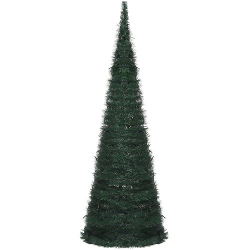 Prigodno umjetno božićno drvce s LED žaruljama zeleno 180 cm slika 5