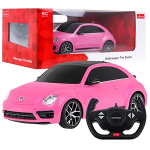 Licencirani auto na daljinsko upravljanje  Volkswagen Beetle 1:14 RASTAR- roza