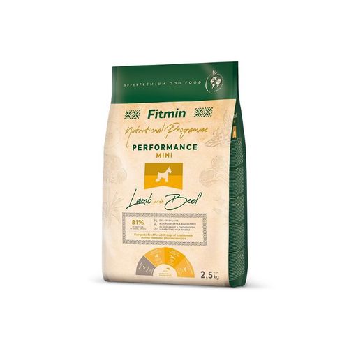 Fitmin Dog Nutritional Programme Performance Mini Jagnjetina sa Govedinom 2,5kg slika 1