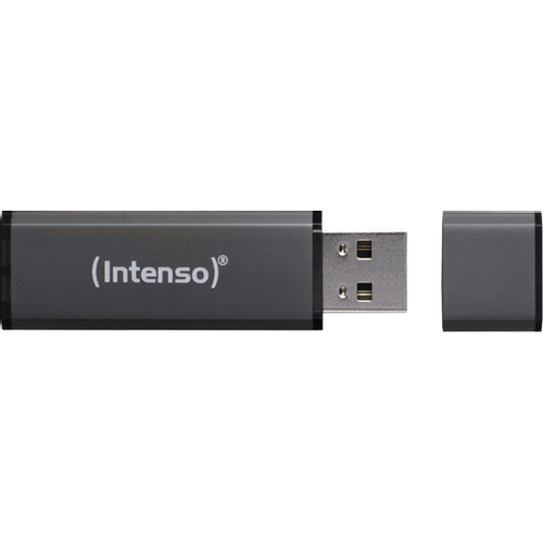 (Intenso) USB Flash drive 32GB Hi-Speed USB 2.0, ALU Line - USB2.0-32GB/Alu-a slika 2