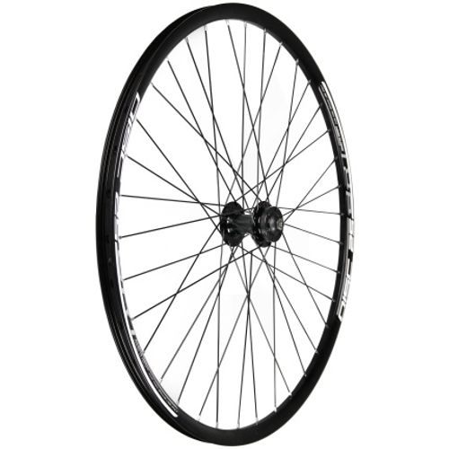 Kotač prednji disc, 29"/28", alu, crni, dupli obruč, QR, 6 rupa slika 1