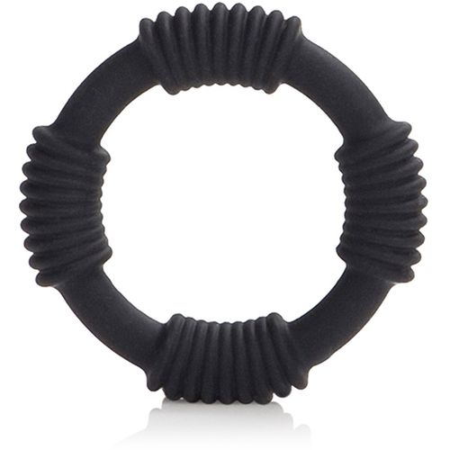 Crni silikonski prsten za penis slika 1