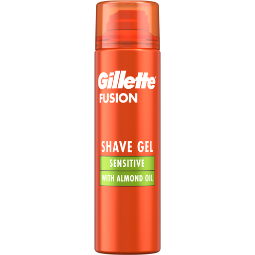 Gillette gel za brijanje Fusion sensitive 200ml slika 1
