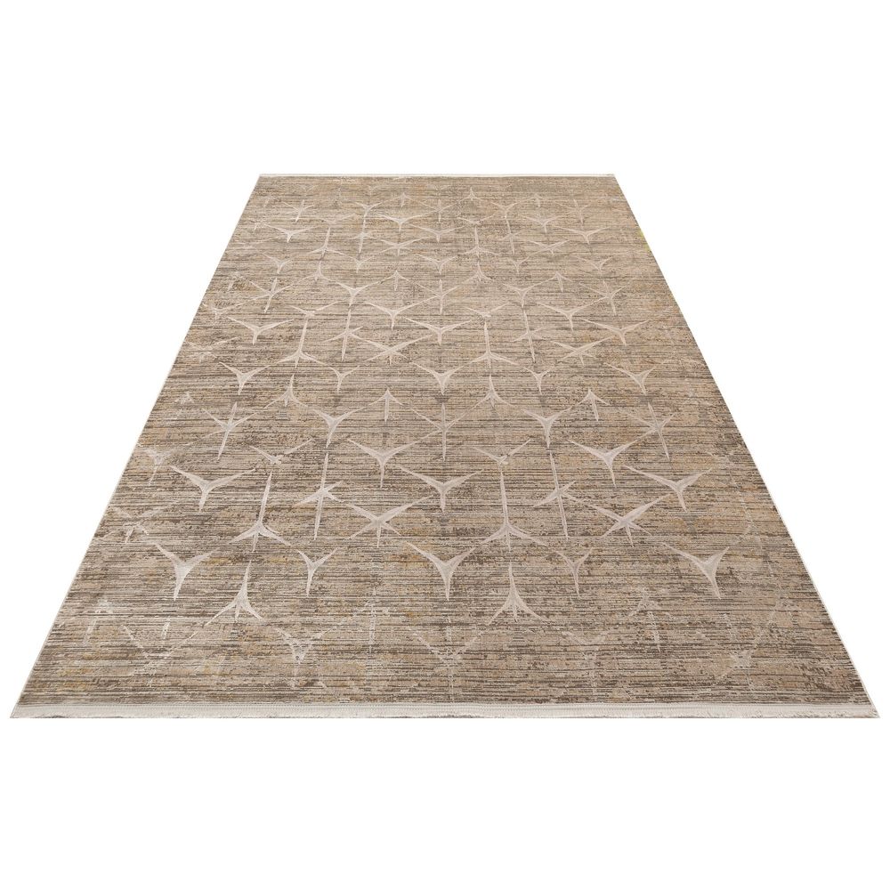 Vrd 06 - Latte, Bež Multicolor Tepih za Hodnik (80 x 150 cm) slika 1