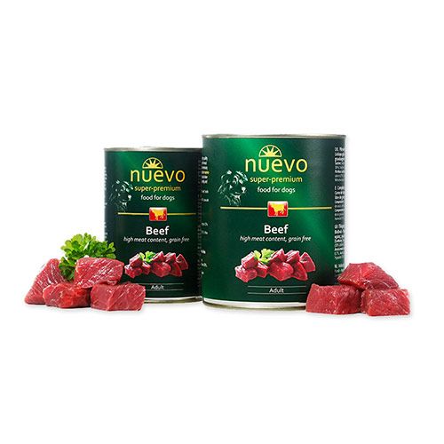 Nuevo Grain Free konzerva za pse Govedina 400g slika 1